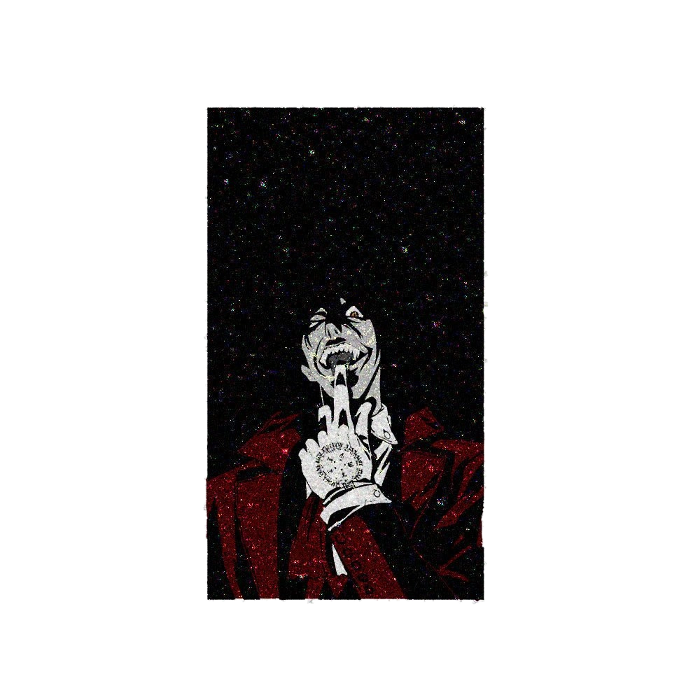 Hellsing Ultimate Glitter Sticker